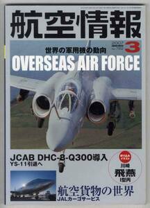 【c8615】07.3 航空情報／DHC-8-Q300,航空貨物の世界,世界の軍..