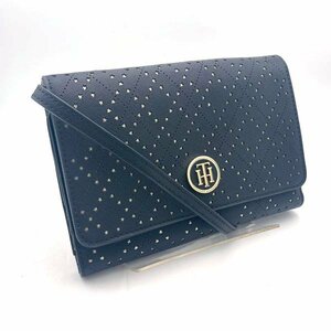 TOMMY HILFIGER/トミーヒルフィガー ウォレット ポーチ 星柄 ネイビー ショルダー