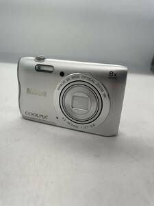 ◯Nikon COOLPIX A300 ニコン クールピクス デジカメ シルバー デジタルカメラ コンパクトデジタルカメラ 箱付き　ジャンク品