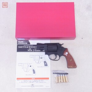 タナカ モデルガン S&W M36 チーフスペシャル スクエアバット HW 2インチ Ver.2 SPG【10