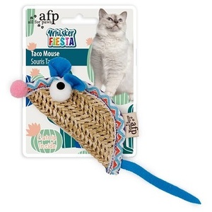 激安即決★afp Whisker FIESTA タコマウス 猫用 おもちゃ TOY★新品 またたび ネズミ