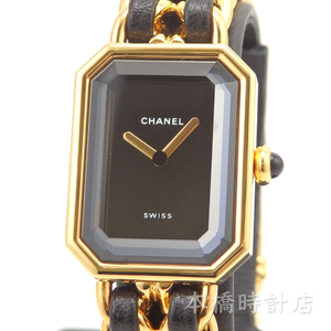 【中古】シャネル　CHANEL　H0001　プルミエール　GF　クォーツ　Mサイズ　機械点検・電池交換済み　30630