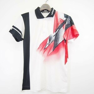 バタフライ Butterfly ゲームシャツ ポロシャツ 卓球 JTTA/ホワイト系/日本製