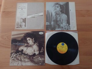 ★マドンナ★ Madonna ★Like A Virgin ★ライク・ア・ヴァージン★見本盤★PROMO★SAMPLE★Rare Item★帯付（破損）★OBI★中古LP★非売品