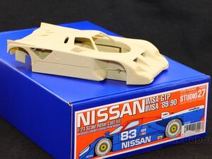 T-10 【スタジオ27】1/24 ニッサン イムサ-GTP 1989／90 STUDIO27 NISSAN IMSA ST27-FK2442 未開封 未組立 当時モノ レア