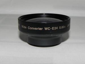 *中古品　Nikon WC-E24ワイドコンバータ*