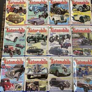 B1989　2003年 　12冊セット「THE AUTO MOBILE」オートモービル 英国旧車雑誌　英国車 カスタム 古本　雑誌 旧車　ビンテージ　自動車