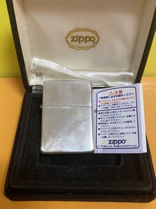 ZIPPO スターリングシルバー　プレーン　1992年製