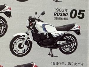 エフトイズ　F-toys ヴィンテージバイクキット Vol.11　05 RD350 豪州仕様