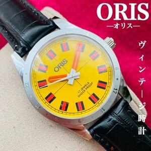 ORIS/オリス★【整備済み】超美品・稼働品/ヴィンテージ/スイス/ 17J/メンズ腕時計/アンティーク/機械式手巻き/アナログ/革ベルト576