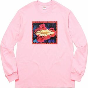 シュプリーム　Supreme Bloom L/S Tee　PINK　M　シュプリーム　ロンT