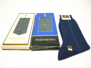 イヴ・サンローラン　Yves Saint Laurent　ソックス　靴下　3足　新品！！