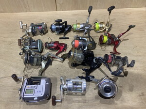 【２４－９８】リール まとめ売り VALTOM RYOBI SEALINE Daiwa ダイワ 釣り用品 釣り具 フィッシング 現状品 ジャンク品