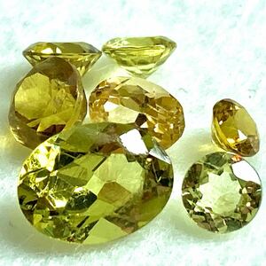 1円〜!!☆天然マリガーネットおまとめ3.5ct☆n 約0.7g ルース 裸石 宝石 ジュエリー jewelry mali garnet 柘榴石 w5A75