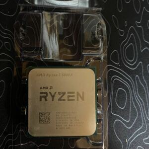 AMD CPU Ryzen 7 5800X 1円スタート ジャンク扱い