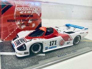 【送料無料】1/43 Spark MAZDA 757 #171 寺田陽次郎-従野孝司-片山義美 Le Mans 1986 タバコ仕様