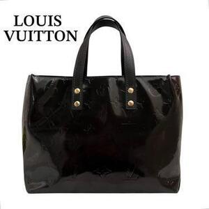 LOUISVUITTON ヴェルニ リードPMトートバッグ ブラック MI0062