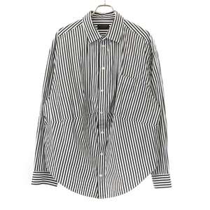 BALENCIAGA バレンシアガ 24SS Swing Striped Cotton Shirt スウィングストライプコットンシャツ 725390 TOM15 ITTXZRFJFNTQ