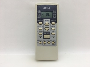 SANYO　エアコンリモコン　RCS-WA1　中古品A-7604