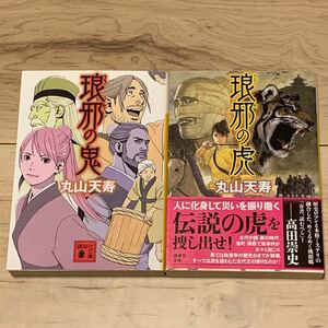 初版set 丸山天寿 メフィスト賞受賞作 琅邪の鬼/琅邪の虎 講談社文庫 ミステリー ミステリ