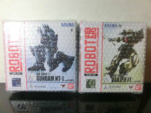 ROBOT魂　RX-78NT-1 ガンダムNT-1 ver. A.N.I.M.E. ＆ MS-06FZ ザクII改 ver. A.N.I.M.E. 新品未開封品