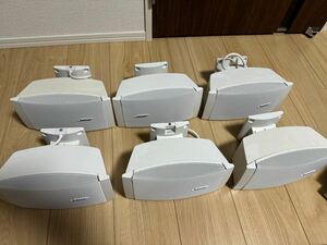 BOSE ポーズ　Free space DS16S 6個　アンプ2台セット