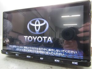 ◎[T52:B9] トヨタ純正 9インチ メモリーナビ NSZT-Y68T フルセグ DVD CD SD Bluetooth 地図データ2022年 ※ロック解除済み