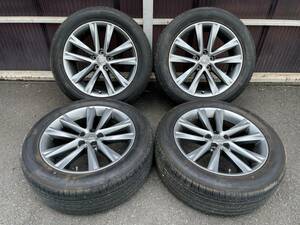 LEXUS レクサス AGL10 GGL10 GWL10 RX270 RX350 RX450h 後期 純正 235/55R19 5H PCD114.3 ハイグロス 2018年製 中古品