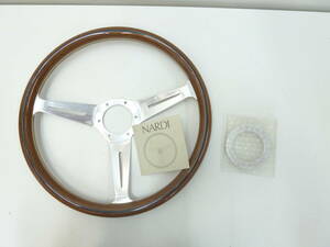 カー用品祭 NARDI ナルディ ステアリング 012807 詳細不明 自動車部品 ハンドル パーツ Made in ITALY ジャンク品 自宅長期保管品