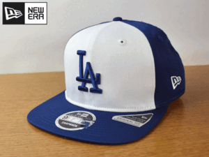 F01《未使用品》NEW ERA ニューエラ 9FIFTY ORIGINAL FIT【フリーサイズ】MLB LA DODGERS ドジャース フラット 帽子 キャップ USモデル