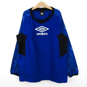 アンブロ ピステ 長袖プルオーバー サッカー フットサル トップス キッズ 男の子用 160サイズ ブルー umbro