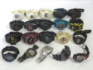 1000円スタート 腕時計 計20点 CASIO G-SHOCK GMA-S120SR/GAX-100MB/DW-5600E/GWX-8900/GBA-400/Baby-G BG-1005LD 他 [11/12] L60002