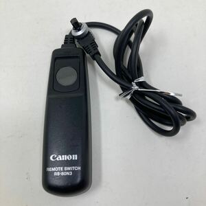 中古 Canon キャノン純正 リモートシャッターレリーズ RS-80N3 050430