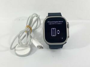 7278【美品】Apple Watch Ultra・49mm TITANIUM&CERAMIC CASE・SAPPHIRE CRYSTAL・GPS・LTE・WR-100M・DIVE-40M