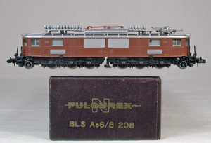 FULGUREX #???? ＢＬＳ（ベルン-レッチュベルク-シンプロン鉄道） Ａｅ６／８　２０８号 電気機関車　１基パンタグラフ