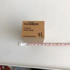 NUMBER スタンプ 10個セット