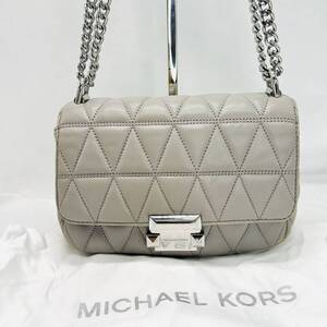 Michael Kors マイケルコース ショルダーバッグ　キルティング　チェーン 