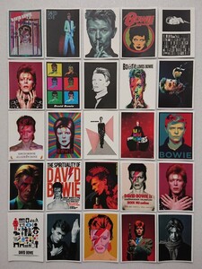 David Bowie デヴィッド・ボウイ 防水ステッカー 25枚