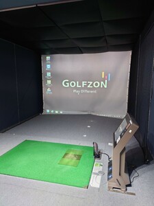 【ゴルフ②】シュミレーションゴルフ GOLFZON VISION T2VS 定価300万 無人ゴルフ インドアゴルフ シュミレーター ゴルフバー 在庫多数有り