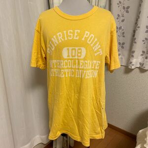 古着 チャンピオン カレッジ Tシャツ サイズL