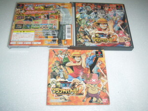 中古 傷有 PS ONE PIECE グランドバトル！2 動作保証 同梱可 