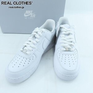 【未使用】NIKE/ナイキ AIR FORCE 1 LOW エアフォース1 ロー ホワイト CW2288-111/26 /080