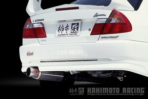 個人宅発送可能 柿本 マフラー HYPER FULLMEGA N1+ Rev. MITSUBISHI ランサーエボリューションⅤ/Ⅵ CP9A 2.0_ターボ 4WD (M31306)