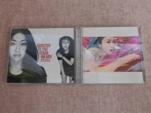 A646♪CD 宇多田ヒカル 2枚セット 『ADDICTED TO YOU』 『traveling』