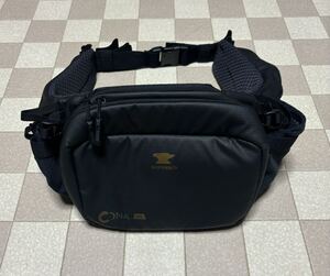 【サンプル未使用品】MOUNTAIN SMITH マウンテン スミス CONA 4 Lumbar 黒色 ショルダーバッグ ハイドレーションランバーパック 鞄 かばん