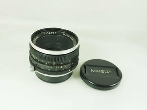 B306267☆☆良品★ミノルタ W.ROKKOR-QE 35mm F4