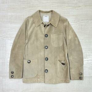 12ss 2012 名作 visvim ビズビム ヴィズヴィム NOVALIS BLOUSON IT コンチョ ボタン レザー ブルゾン ジャケット サイズ 1 0112105014014