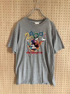 Walt Disney World Disney 2000年 Tシャツ ディズニーワールド 2000年 ビンテージTシャツ 古着 y2k 刺繍