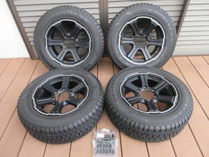  ☆ ハイエース　200系 スタッドレスタイヤ付き　ＲＡＹＳ レイズ ＧＡＲＣＩＡ ガルシア GOODYEAR 215/65R16 WRANGLER IP/N ☆