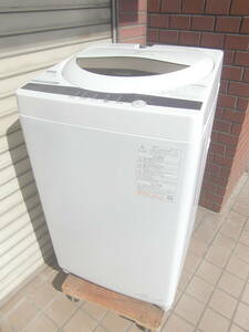 ●◇洗濯機 5kg 東芝 AW-5G9-W 2021年製 白 良品 中古 小型 家電 一人暮らし用 お部屋まで搬入 送料無料 即決 77AA